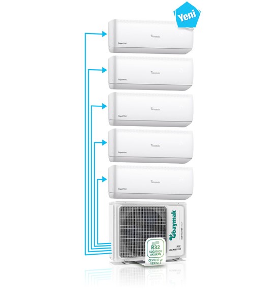 KLIBAYMKNICMH 7803329 BAYMAK ELEGANT PRIME MULTI 24 A++ İ.Ç R32